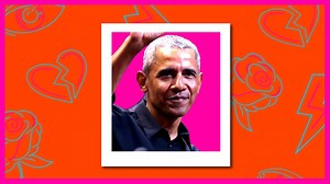 "He got soaked to help them..."... This is what happens when it's pouring rain, and Barack Obama is the only one with an umbrella. Subscribe for more https://bit.ly/yt-upsoclicons | Icons