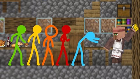 The Chef - Animation vs. Minecraft Shorts