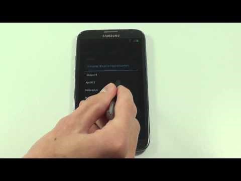 Anleitung: Samsung Galaxy Note II Einrichtung
