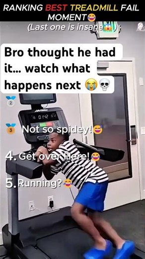 RANKING BEST TREADMILL FAIL MOMENTS EVER