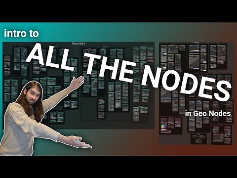 Intro to ALL THE NODES | Blender Geometry Nodes