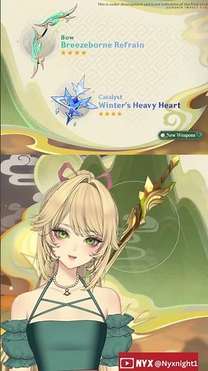 Genshin NEW 4 star weapons! in snezhnaya? #genshinimpact #genshin