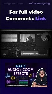 Video Editing : Audio Basics + Zoom Effects in Premiere Pro | Day 3 Editing Journey