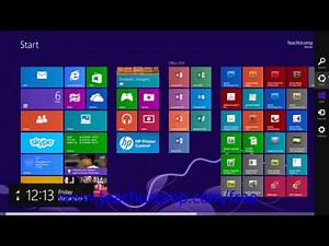 Windows 8.1 Tutorial The Start Screen Microsoft in Windows 8.1 Training Lesson 1.2
