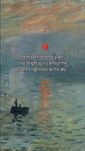 “Impression, Sunrise” by Claude Monet