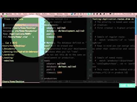 Vim Essential Plugin: NERDTree
