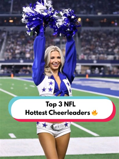 Top 3 NFL Hottest Cheerleaders #hottest #cheerleader #nflshorts #NFL #usa🇺🇸