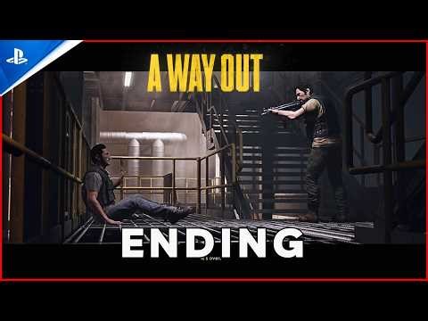 A Way Out Full Walkthrough & Ending – Leo Vs Vincent Final Scene