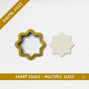 Stern 02 Ausstechform Digitale STL-Dateien | 10 Größen - Etsy.de