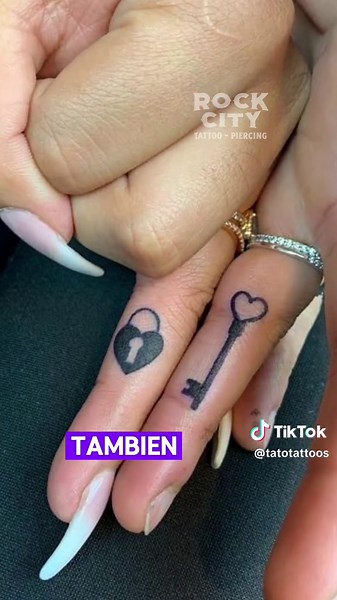 Significado del tatuaje de candado y llave