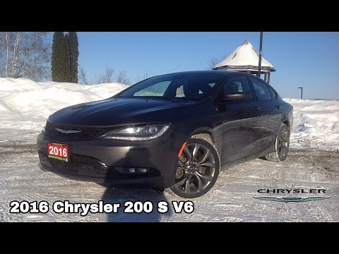 2016 Chrysler 200 S V6: Start Up, Exterior, Interior, Test Drive & Full Review