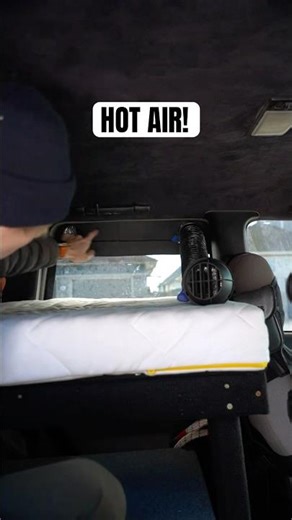 DIY Window Vent for Diesel Heater (Stealth Camping at -30°C)