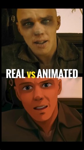 Mad Max Fury road - Live Action vs Cartoon Version | Racing