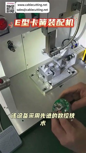 Automated E Type Circlip Assembly Machine Maker Reliable Precision Industrial Auto Machinery