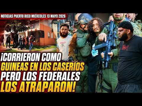 ¡PUERTO RICO EN TENSION! LA POLICÍA SE TIRÓ CON TODO A LOS CASERÍOS ¡BARRIDA TOTAL!