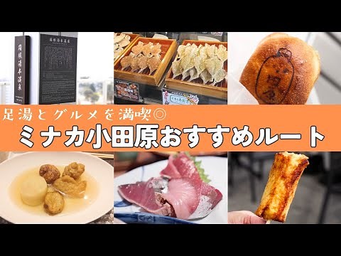 Direct Access from Odawara Station! A Relaxing Day of Street Food & Footbath at Minaka Odawara