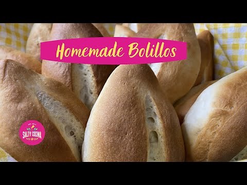Traditional Mexican Bolillo Bread Recipe