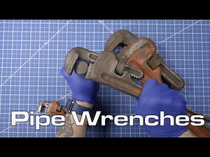 Pipe Wrench Basics - when dealing with threaded pipe, this is The Tool