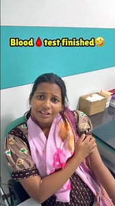 😻🥹watch till end😂🤰Blood test🩸😂