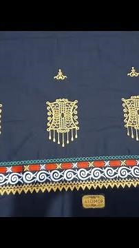 Proses Bordir Sarung wadimor aceh