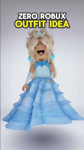 Zero Robux Outfit Idea!🦋 FREE Girl Outfits That slays!🥶💙