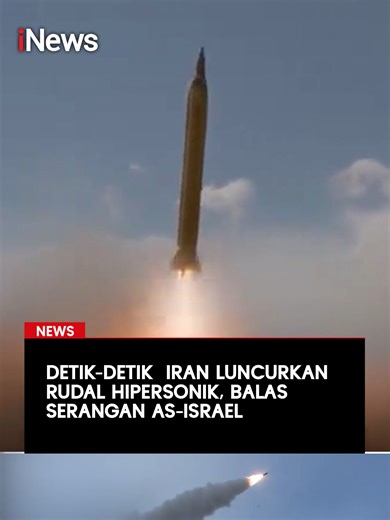 Garda Revolusi Iran merilis cuplikan video yang peluncuran rudal hipersonik generasi terbaru 'Fattah 2' sebagai bagian dari Operasi 'True Promise 4', untuk membalas serangan Amerika Serikat dan Israel. Diketahui Amerika Serikat dan Israel menyerang Iran pada Sabtu (28/2/2026). Teheran menyatakan bahwa mereka membalas dengan serangan terhadap aset-aset Israel dan AS di kawasan tersebut. Baca selengkapnya hanya di https://www.inews.id/news #iNews #SelatHormuz #Iran #IranIsrael #AmerikaSerikat