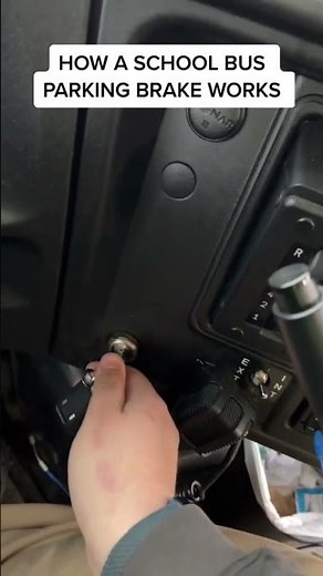 How Does A School Bus Parking Brake Work?