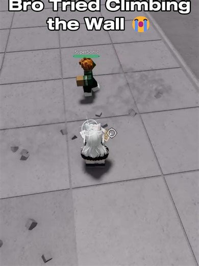 Epic Wall Climb Attempt in Roblox