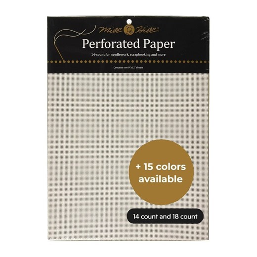 Mill Hill Perforated Paper - 14ct & 18ct, Cross Stitch, Scrapbooking (9" X 12") - Etsy