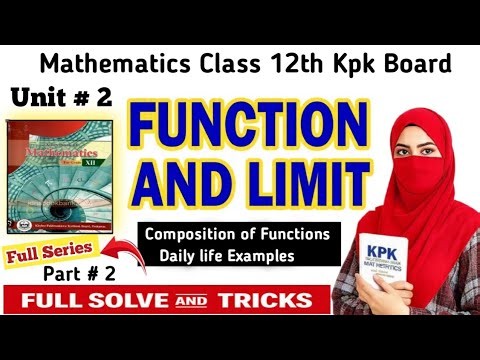 Class 12 Maths KPK Board Unit 2 | Composition of Functions with Daily Life Examples + Tricks`