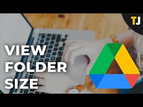 How to View Folder Size for Google Drive Folders