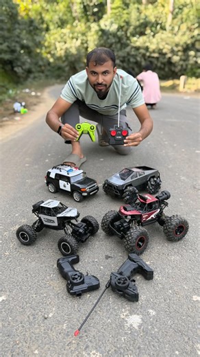 Four Remote Control Police Car & Stunt Cars Testing 🔥