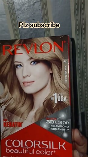 Revlon hair color 60 dark ash blonde #shortsfeed #haircare #haircolor#shorts