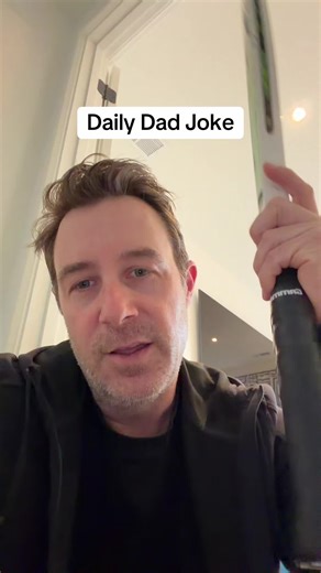 Here’s a dad joke that’s good for adults and can be told to kids and anyone that generally needs a smile.