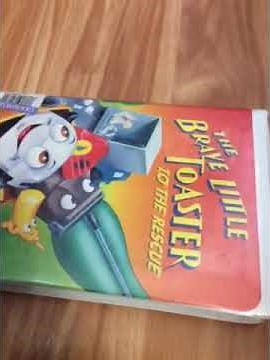 The Brave Little Toaster To The Rescue 1999 Vhs Review