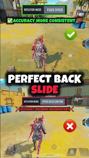 ✅ Perfect Back Slide settings in CODM BR 🔥💯 Codmobile Tips and Tricks #shorts #codmbr #codmiphone