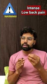 Back Pain Explained: Causes, Prevention & Physiotherapy Treatment , LBP- Causes You Ignore Every Day