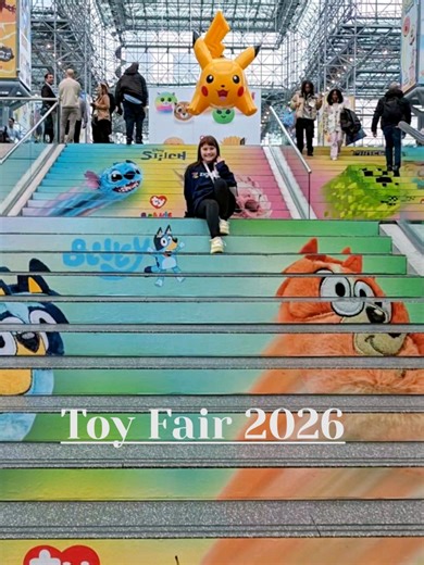 Toy Fair 2026 = UNLOCKED ✨🎉 From iconic brands to the coolest new launches, #ToyFair2026 was nonstop magic, innovation, and major playtime energy! So many amazing booths, creators, and must-have finds all under one roof 🙌 Which highlight was your fave? Drop it below 👇 and tell us what you’re adding to your wishlist! 💫 @License2PlayToys @Bonkers Toys @CrazyAarons @Crayola @incredible_play @Make It Real @Getbeaverbot @mattel @Jazwares @Kawaii Slime Company @Sticki Rolls @Pudgy Penguins @Spin M