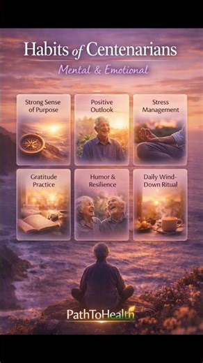 The Mental Habit That Helps People Live to 100 🧠 | Habits of Centenarians