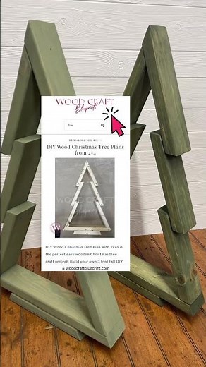 Learn how to make this: https://www.woodcraftblueprint.com/diy-wood-christmas-tree-plans-with-2x4s/