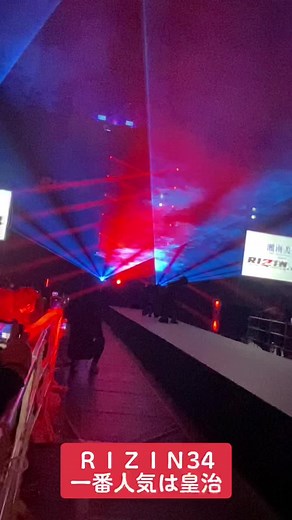 ＲＩＺＩＮ34 皇治の入場シーン動画