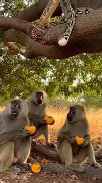 Snake Steals Eagle Eggs | Baboons & Eagle Deliver Justice