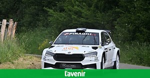 Rallye-sprint : une première victoire en couple pour Adrian Fernémont "un moment sympa"