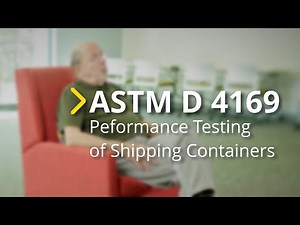 ASTM D4169 - the "OG" Shipping Container Performance Test