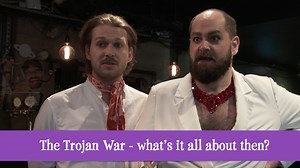 The Trojan War…isn’t that the one about the horse? History at school was never like this! ‘The Trojan War’ is where theatrical magic, wicked pop songs, fierce wit and faux French accents combine to create a hilarious twisted tale, performed by New Zealand’s A Slightly Isolated Dog . It's a very sexy work! “…absolutely hilarious” – City News (Canberra) See more video & book tickets at www.seeitlive.com.au/thetrojanwar See ‘The Trojan War’ live ON stage (audience and performers!) at the Pilbeam Th