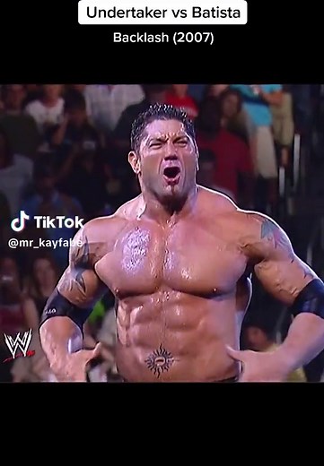 Undertaker vs Batista - Backlash (2007) #undertaker #theundertaker #batista #backlash #kayfabe #wwe #wrestling #retro #classic #highlights #childhood #fyp #foryoupage #raw #smackdown #foryoupage #viraltiktok