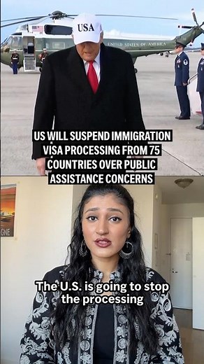 US will suspend immigration visa processing from 75 countries over public assistance concerns