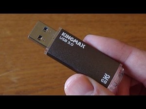 Kingmax PD-09 USB 3.0 Flash Drive Review and Speed Test