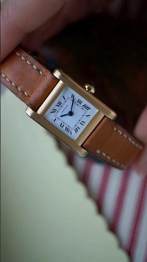 Cartier Tank Normale 78093 18k Gold 20mm 1980s