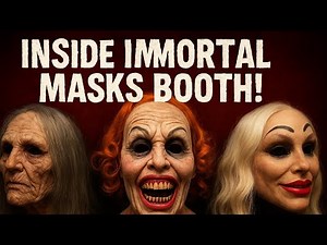 The Scariest Masks You’ll Ever See | Immortal Masks Convention Tour
